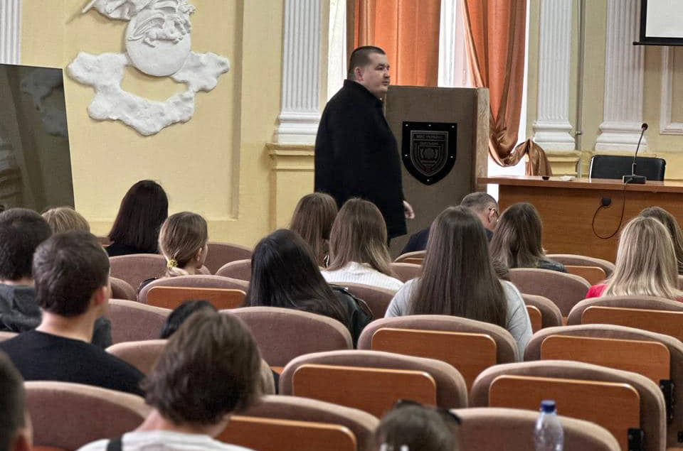 Директор Інституту провів лекцію в Одеському університеті внутрішніх справ